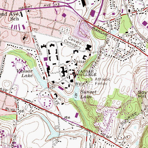 Topographic Map of Carol And James Kautz Admission House, NY