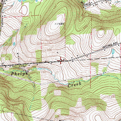 Topographic Map of School Number 7 (historical), NY