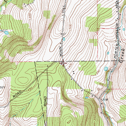 Topographic Map of School Number 23 (historical), NY