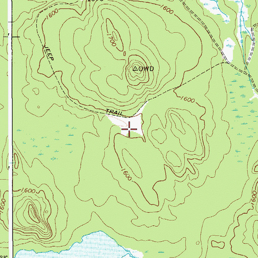 Topographic Map of Buckley Camp (historical), NY