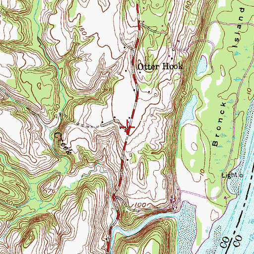 Topographic Map of School Number 11 (historical), NY