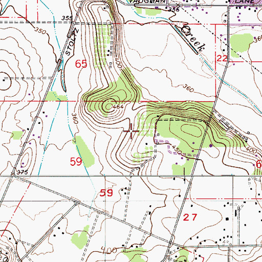 Topographic Map of East Linn Christian Academy, OR