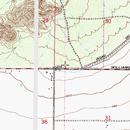 Topographic Map of Phoenix Fire Department Station 43, AZ