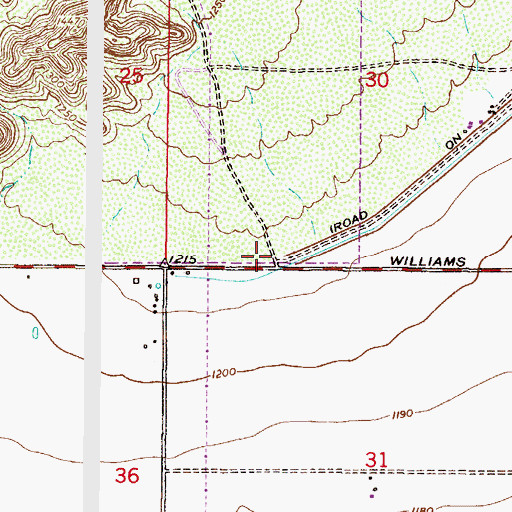 Topographic Map of Church at South Mountain, AZ