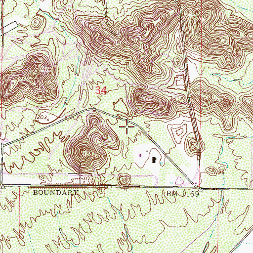 Topographic Map of Desert Foothills United Methodist Church, AZ