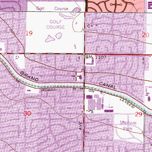 Topographic Map of The Church of Jesus Christ of Latter Day Saints, AZ
