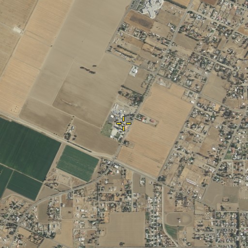 Aerial/Satellite Image of Nuview Elementary School, CA