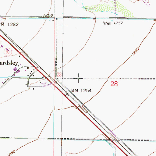 Topographic Map of Arizona Heart Institute Sun City West, AZ