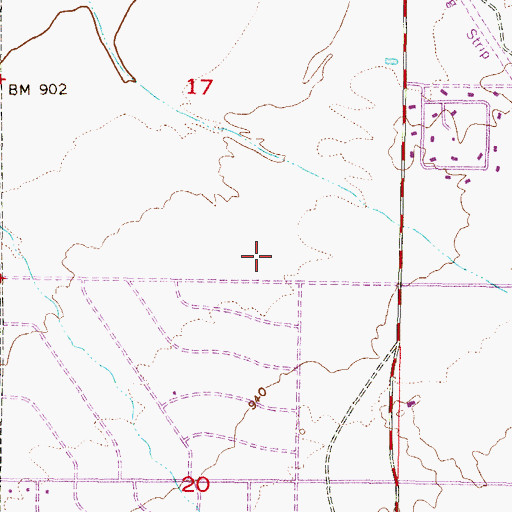 Topographic Map of Rainbow Valley Elementary School, AZ