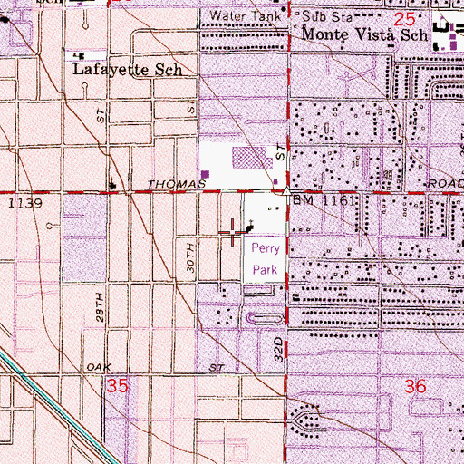 Topographic Map of Starshine Academy, AZ