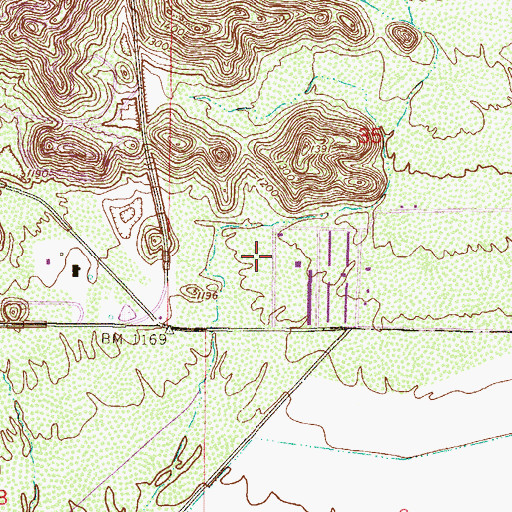 Topographic Map of Kyrene de la Estrella Elementary School, AZ