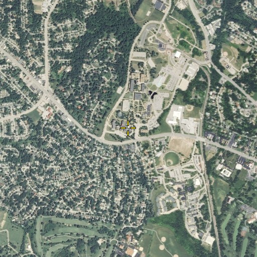 Aerial/Satellite Image of Stadler Hall, MO