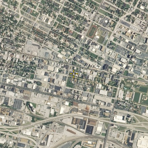 Aerial/Satellite Image of Wolf Building, MO