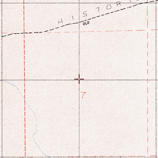 Topographic Map of Oasis School, CA