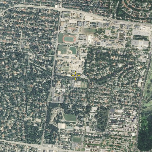 Aerial/Satellite Image of Hurd Hall, MO
