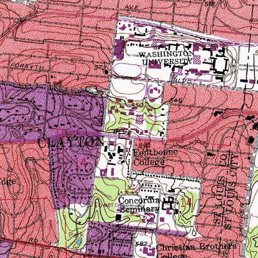 Topographic Map of Mudd House, MO