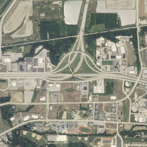 Aerial/Satellite Image of Interchange 224, MO