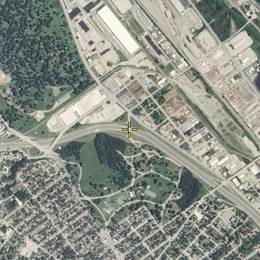 Aerial/Satellite Image of Interchange 246A, MO