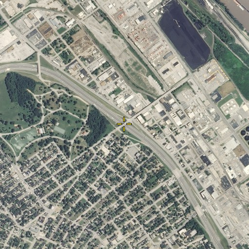 Aerial/Satellite Image of Interchange 246B, MO
