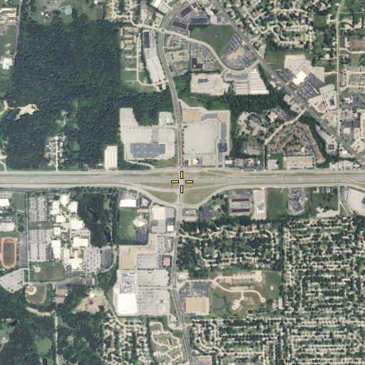 Aerial/Satellite Image of Interchange 29, MO