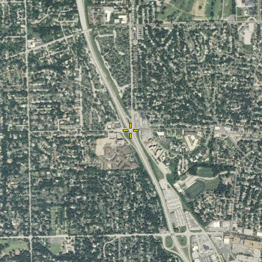 Aerial/Satellite Image of Interchange 2, MO