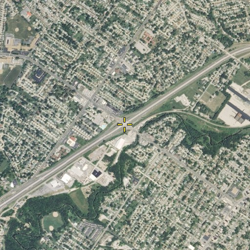 Aerial/Satellite Image of Interchange 201A, MO