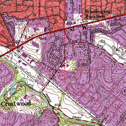 Topographic Map of Our Lady of Providence Catholic Church, MO