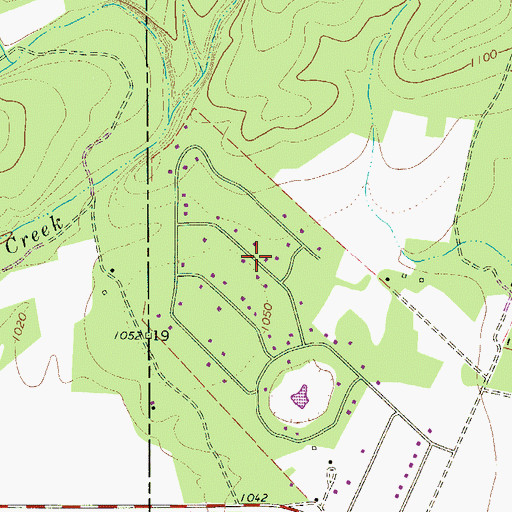 Topographic Map of Alamo Seventh Day Church of God, TX