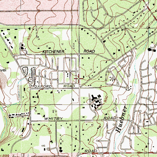 Topographic Map of Fil-Am International Seventh Day Adventist Church, TX