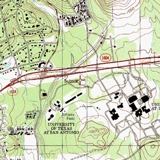 Topographic Map of Chisholm Hall, TX