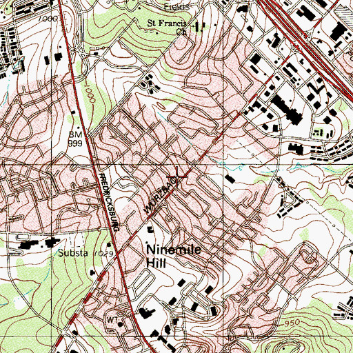 Topographic Map of Oak Hills Child Development and Learning Center, TX