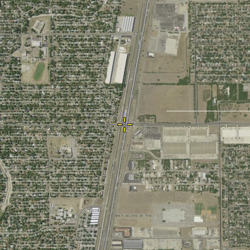 Aerial/Satellite Image of Interchange 163, TX