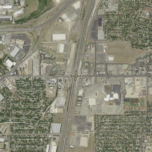Aerial/Satellite Image of Interchange 165, TX