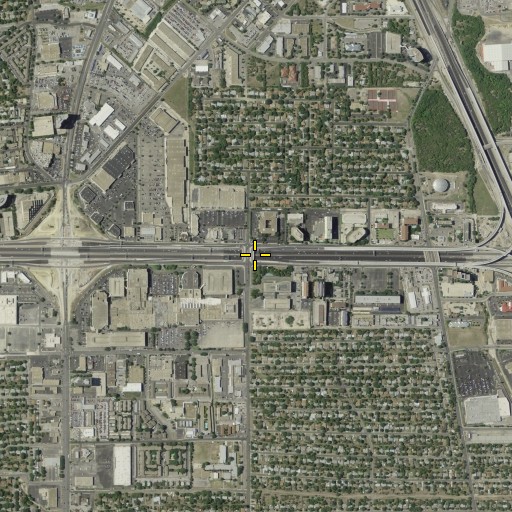 Aerial/Satellite Image of Interchange 20B, TX