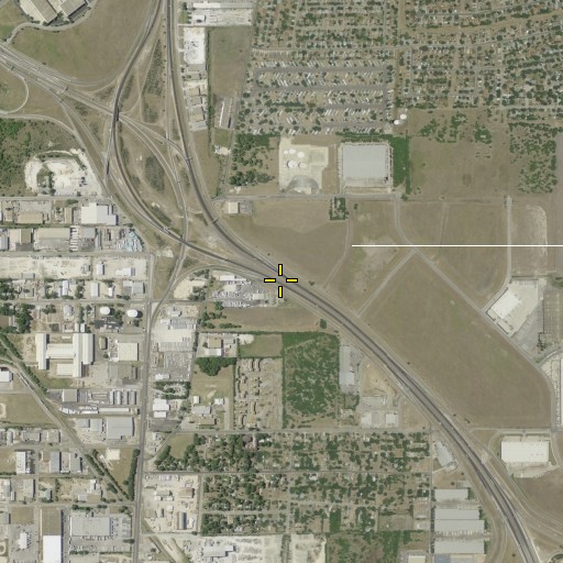 Aerial/Satellite Image of Interchange 32, TX