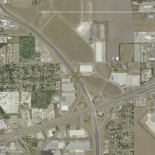 Aerial/Satellite Image of Interchange 33, TX