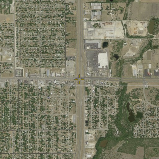Aerial/Satellite Image of Interchange 35, TX