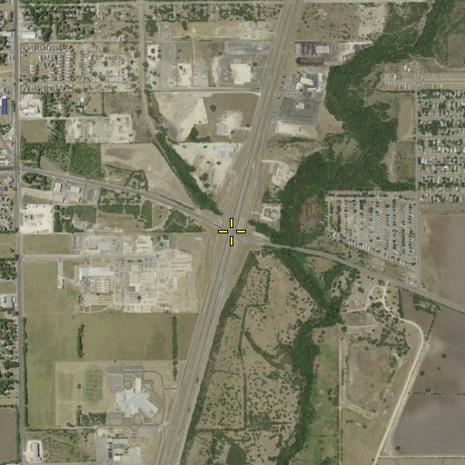 Aerial/Satellite Image of Interchange 37, TX