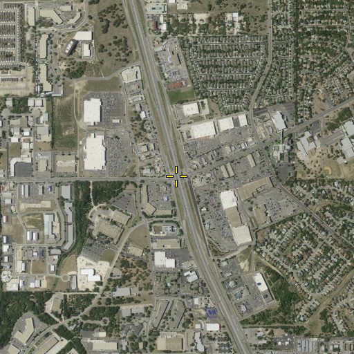 Aerial/Satellite Image of Interchange 558, TX