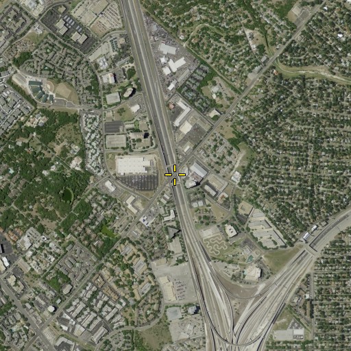 Aerial/Satellite Image of Interchange 563, TX