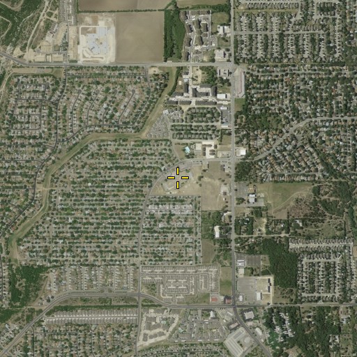 Aerial/Satellite Image of Boone Elementary School, TX