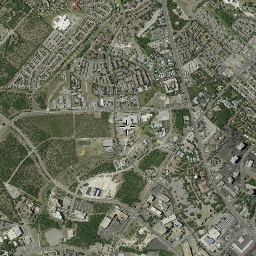 Aerial/Satellite Image of Holmgreen Center, TX