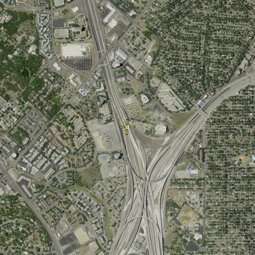 Aerial/Satellite Image of Interchange 564A, TX