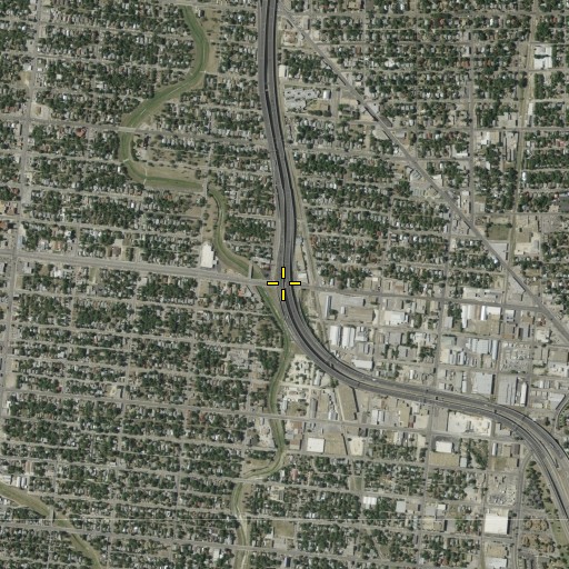 Aerial/Satellite Image of Interchange 568, TX