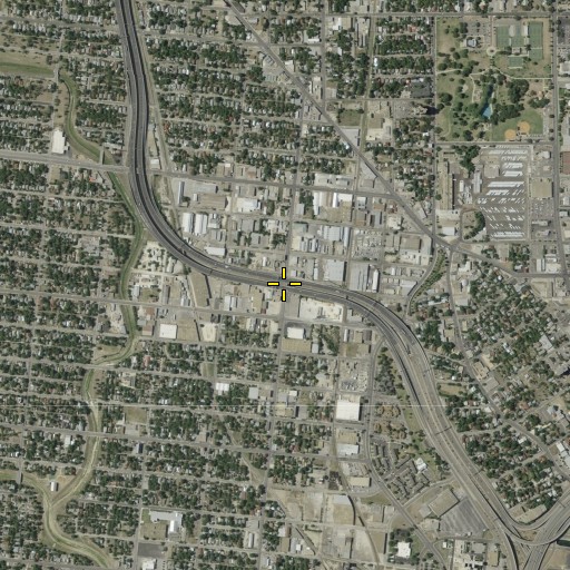 Aerial/Satellite Image of Interchange 569, TX