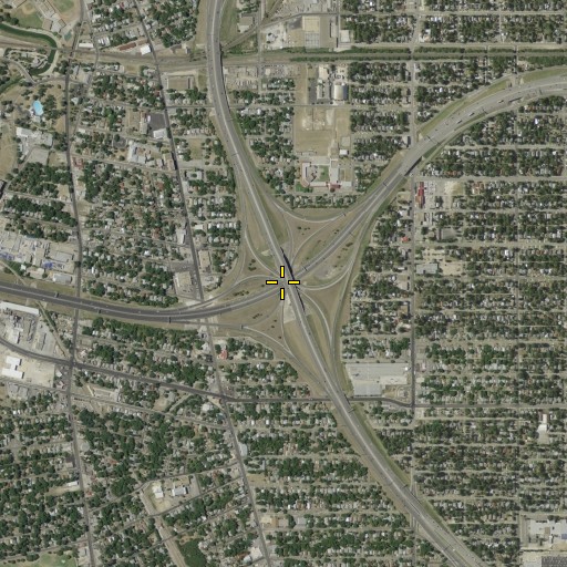 Aerial/Satellite Image of Interchange 574, TX