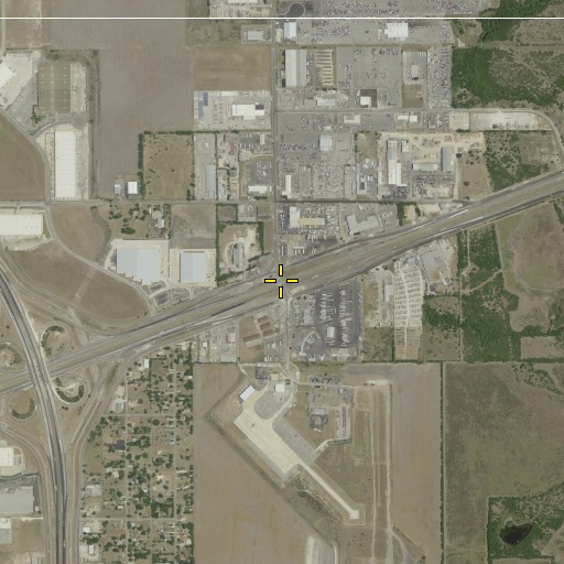 Aerial/Satellite Image of Interchange 582, TX