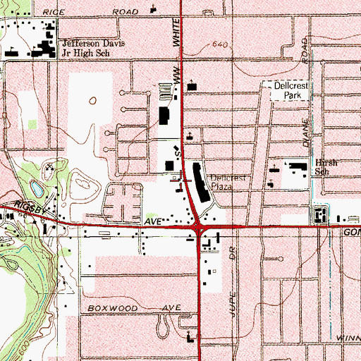Topographic Map of Testimonies of Gods Greatness Church, TX
