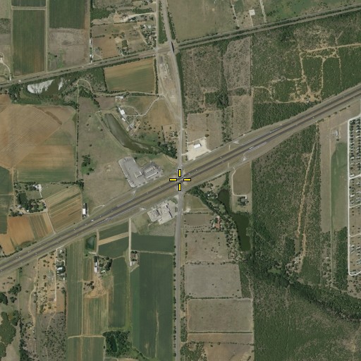 Aerial/Satellite Image of Interchange 140, TX