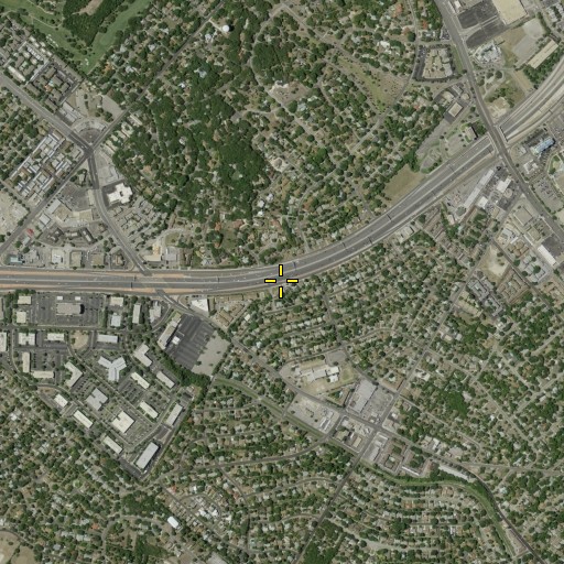 Aerial/Satellite Image of Interchange 14C, TX
